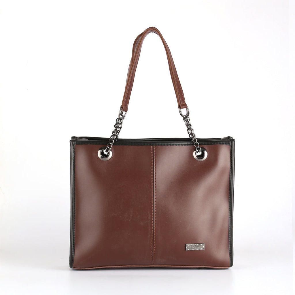 Modra Brown Tote Bag