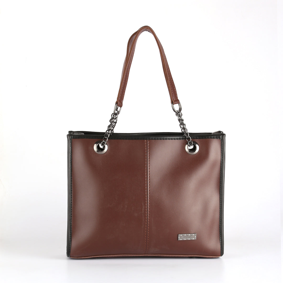 Modra Brown Tote Bag