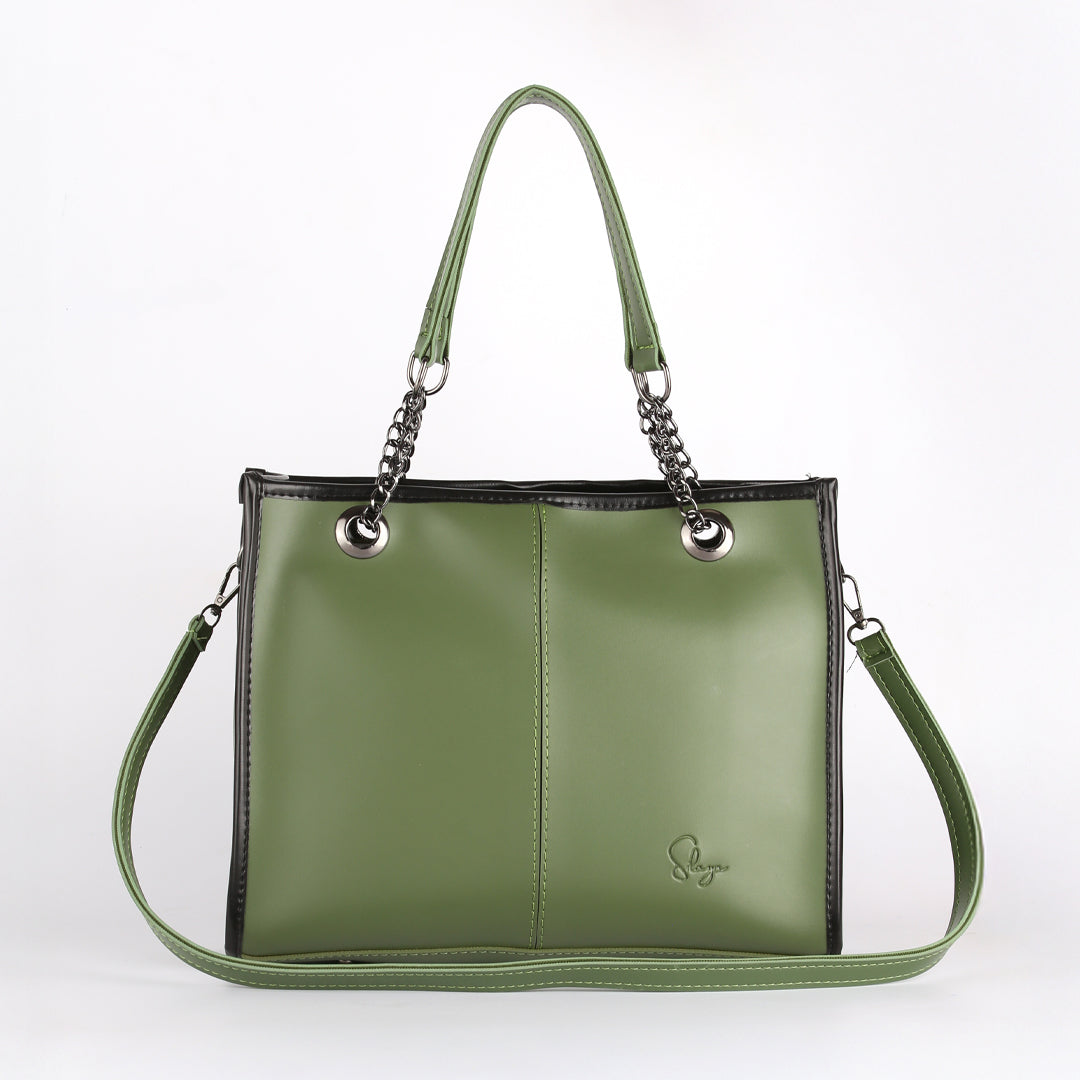 Modra Green Tote Bag