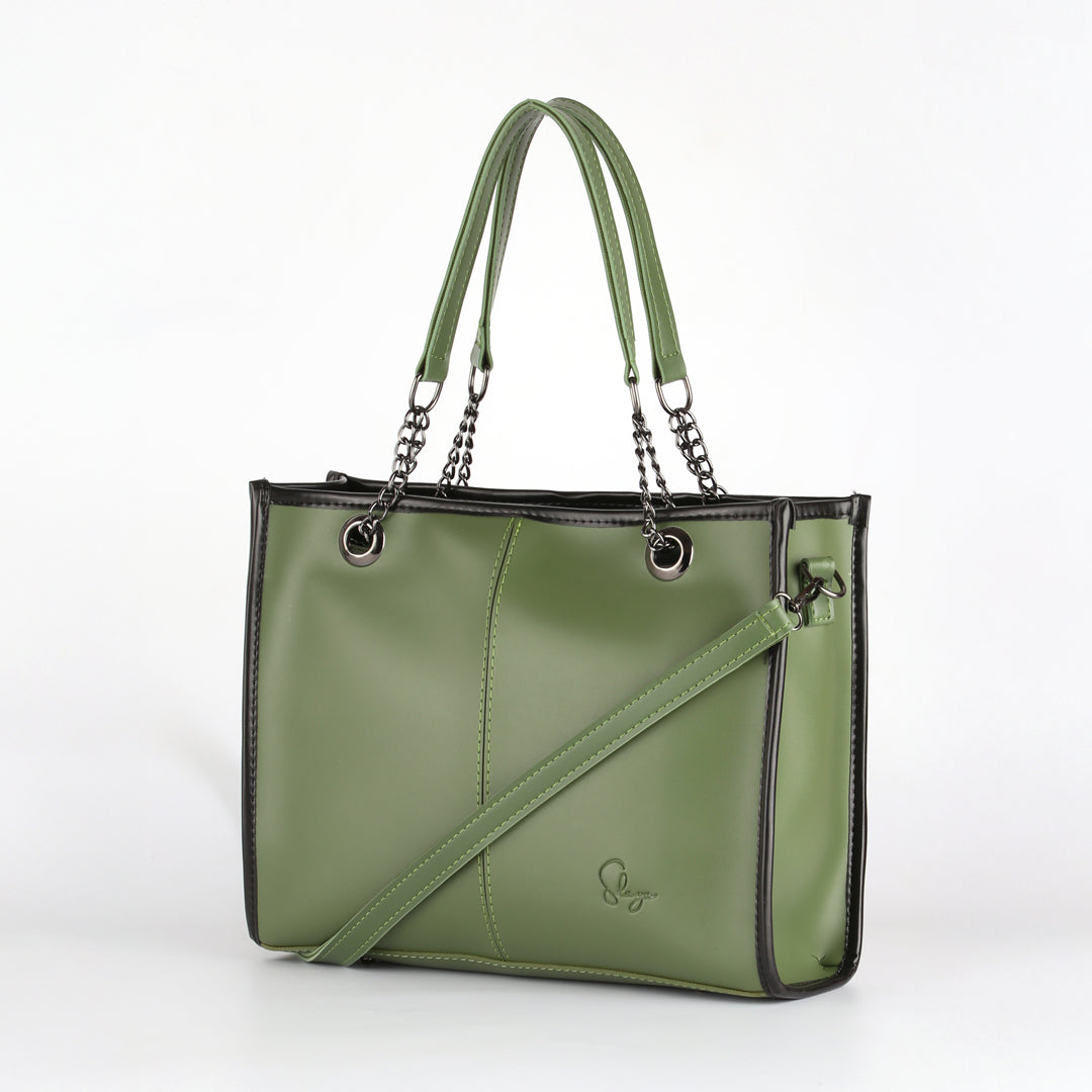 Modra Green Tote Bag