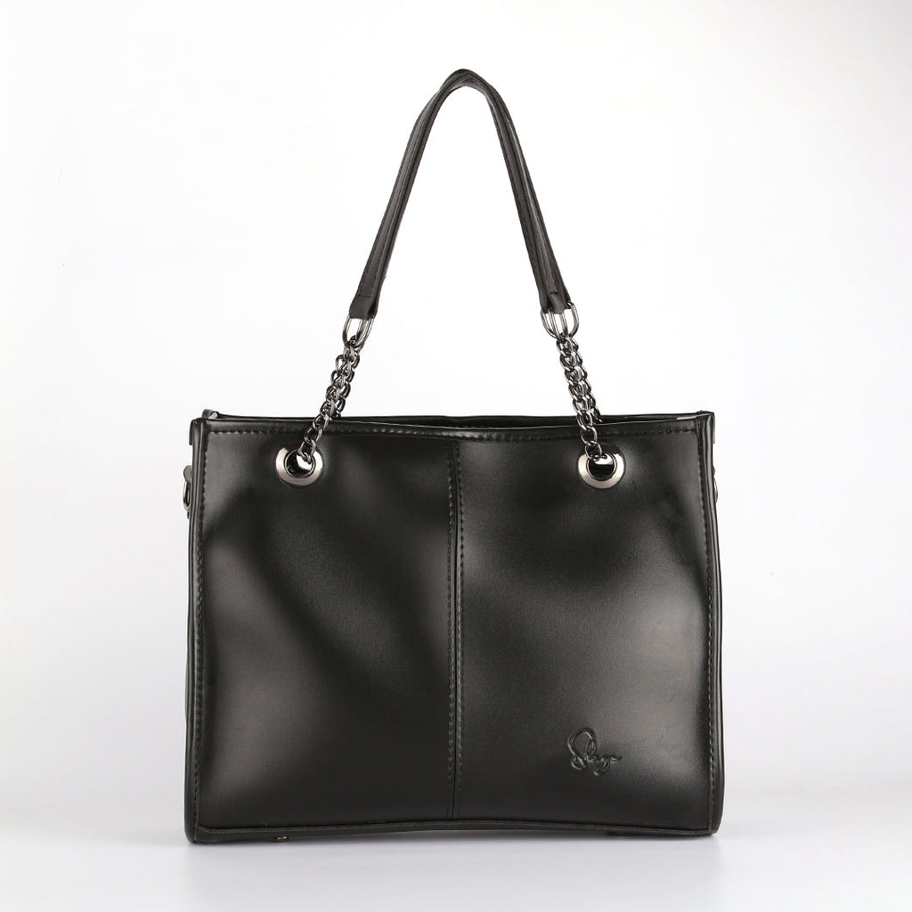 Modra Black Tote Bag