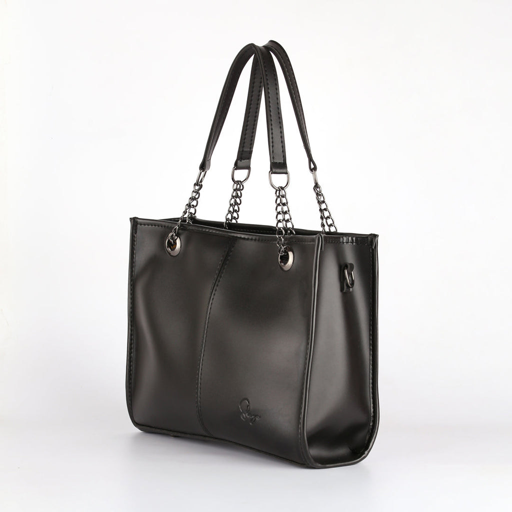 Modra Black Tote Bag
