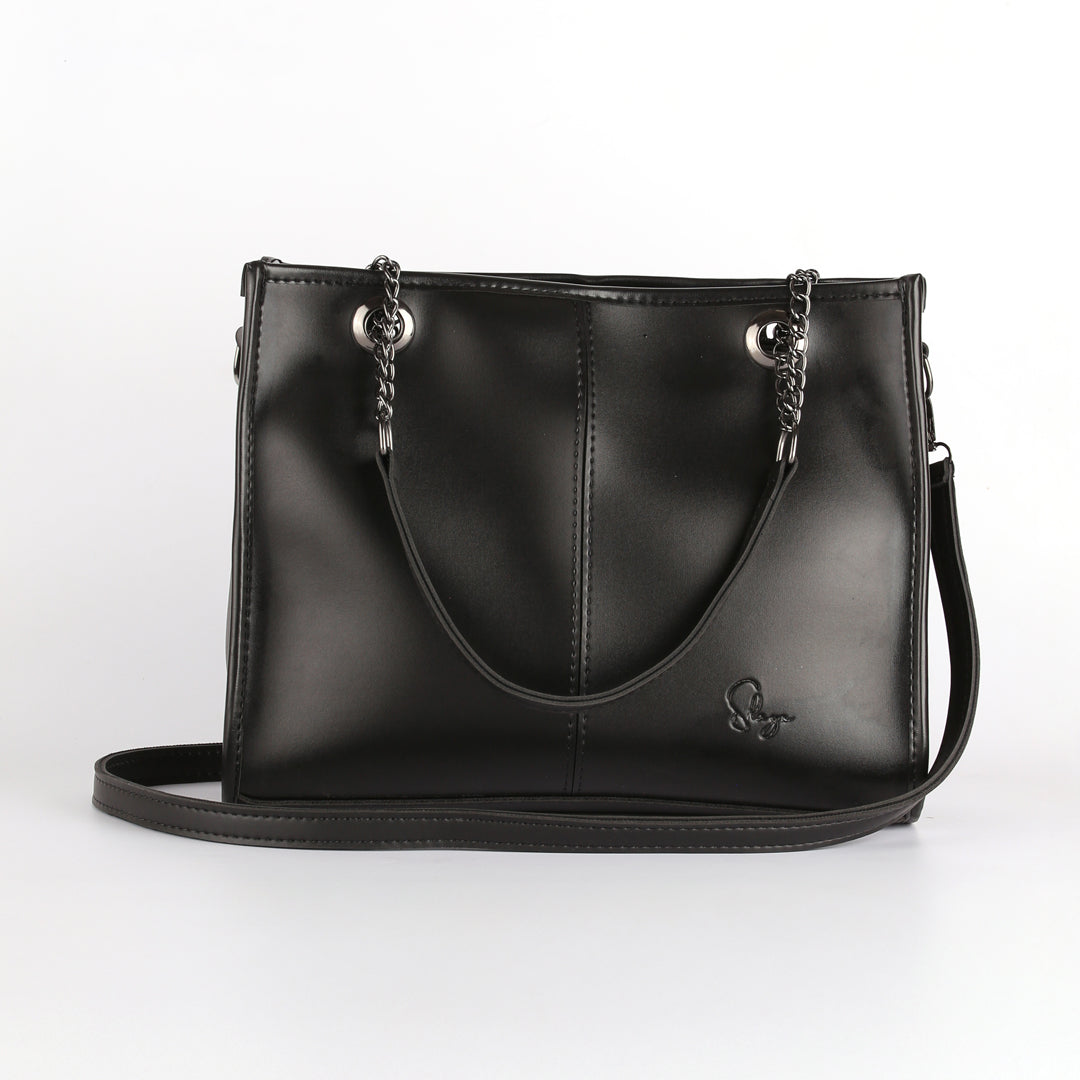 Modra Black Tote Bag