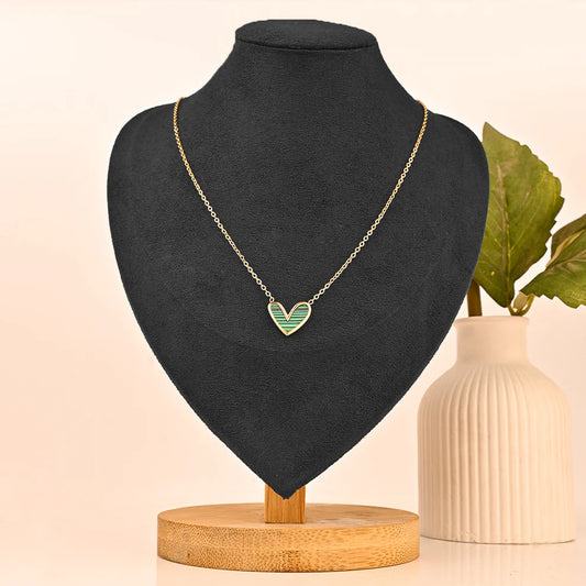 Heart Necklace Stainless Steel For Women