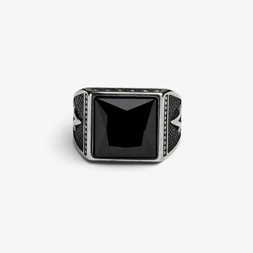 The Black Obsidian Ring (BLACK) Men