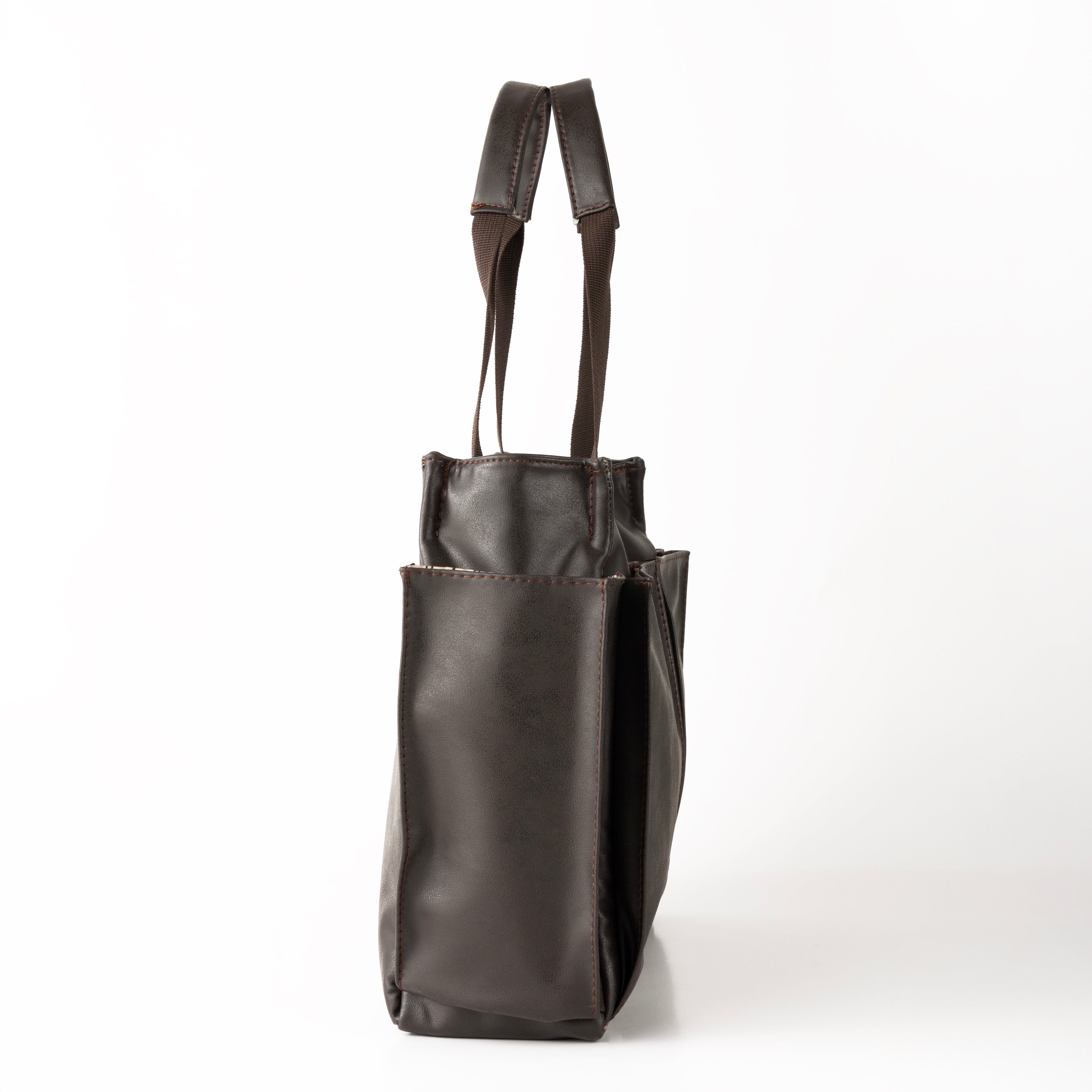Milano Leather Bitter Brown College University Bag