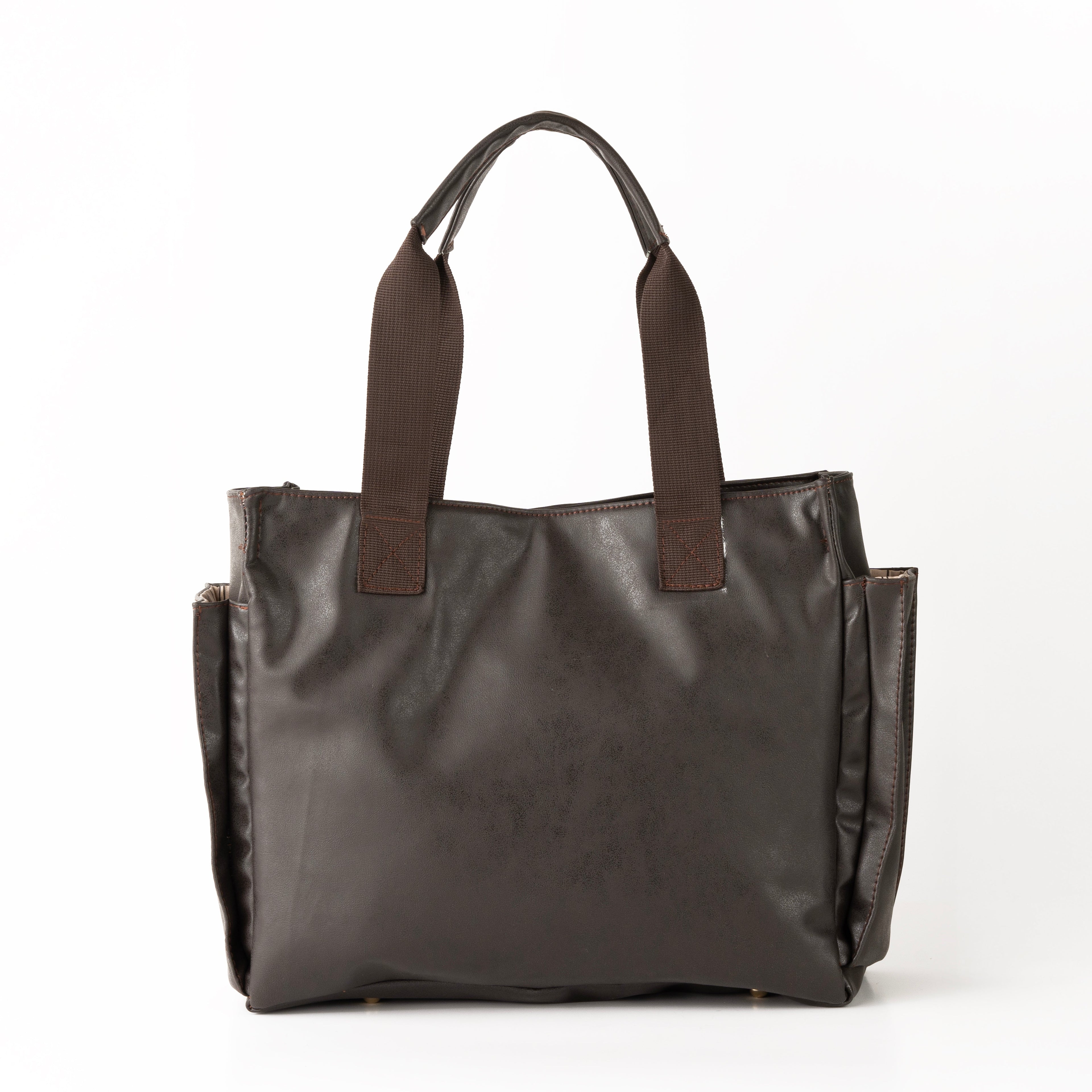 Milano Leather Bitter Brown College University Bag