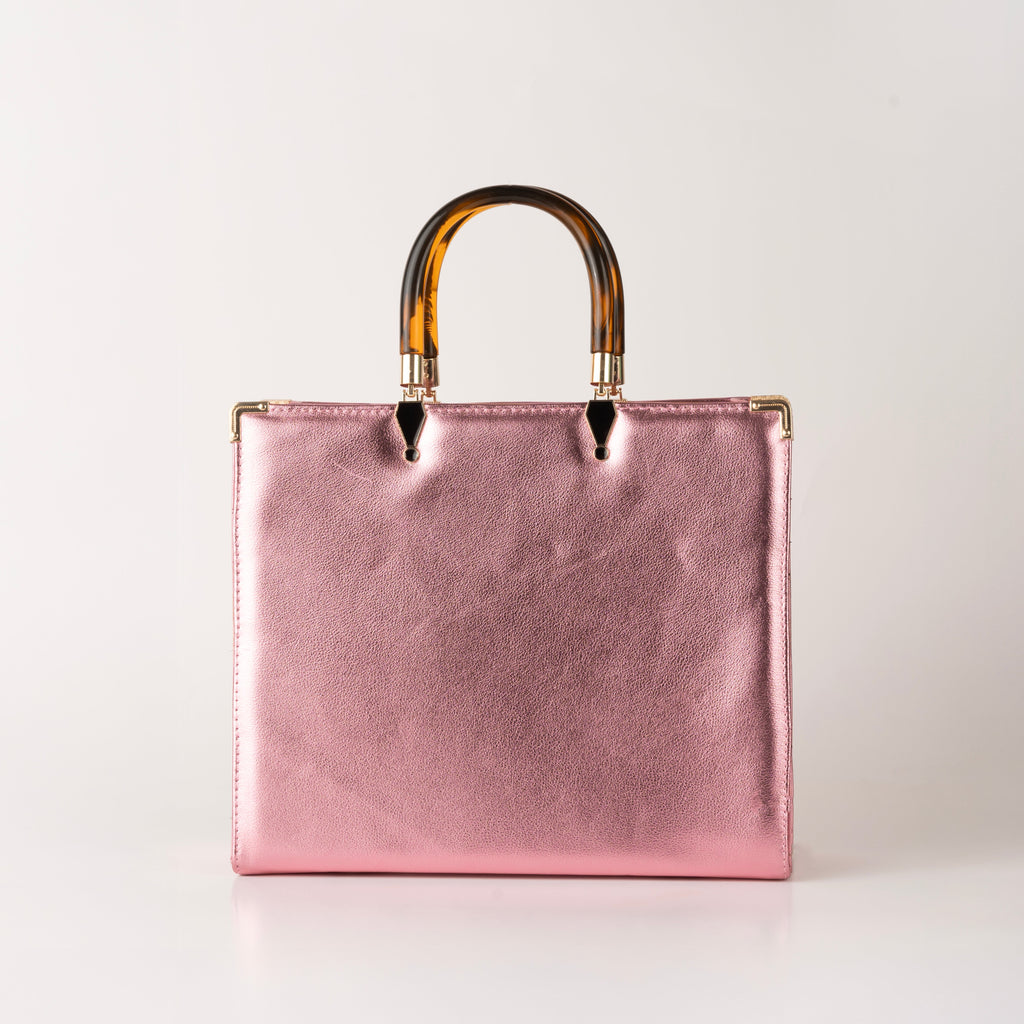Blush Aura Tote Bag