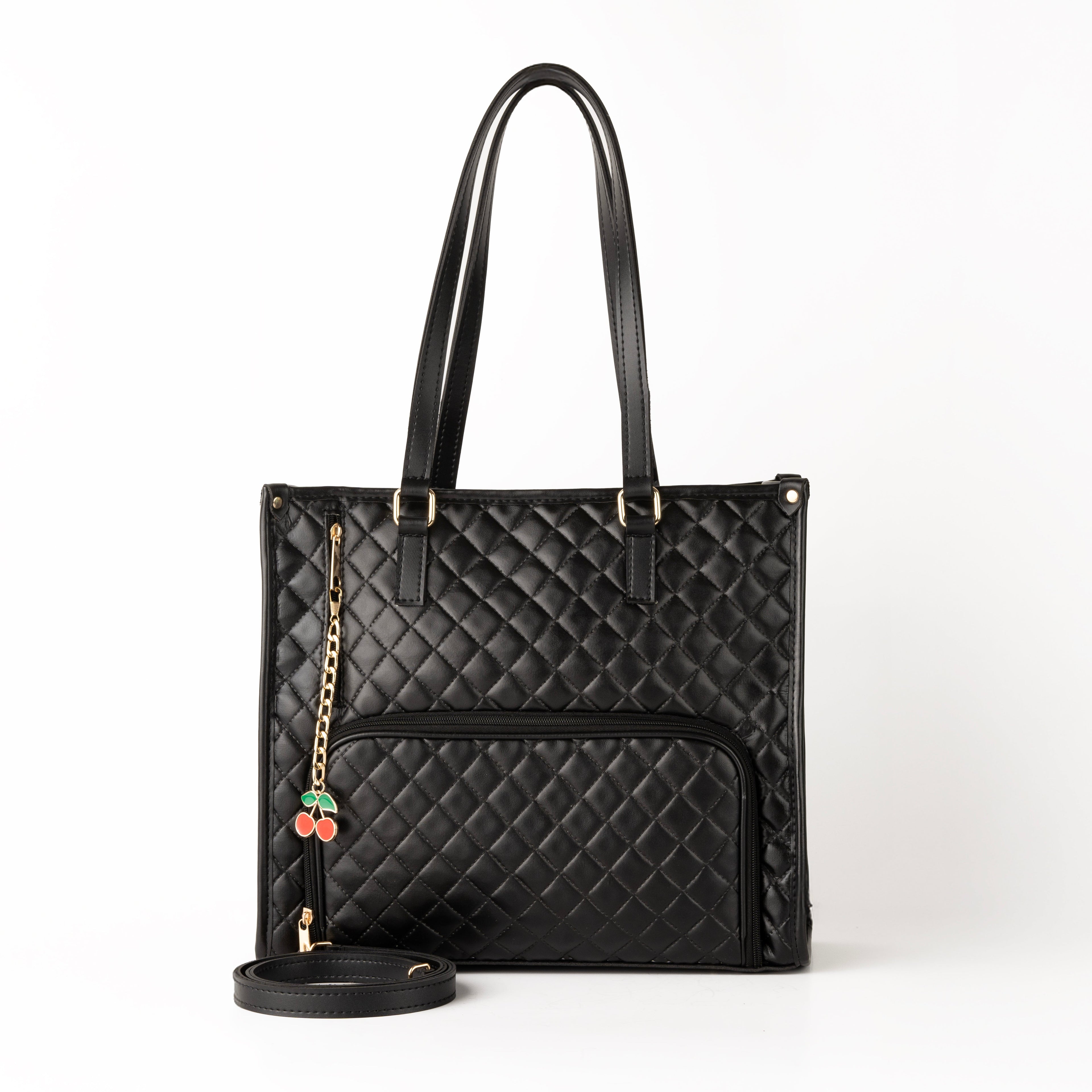 Embrossa Black Belni Tote Bag