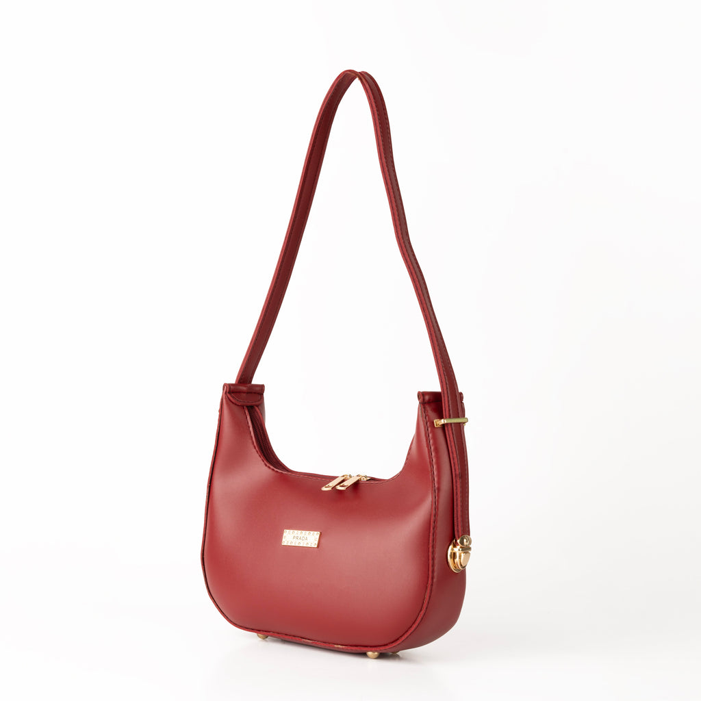 Lunaria Maroon Bag