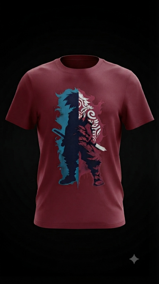 Luxxivo Fashion The Split Spirit Emblem Tee