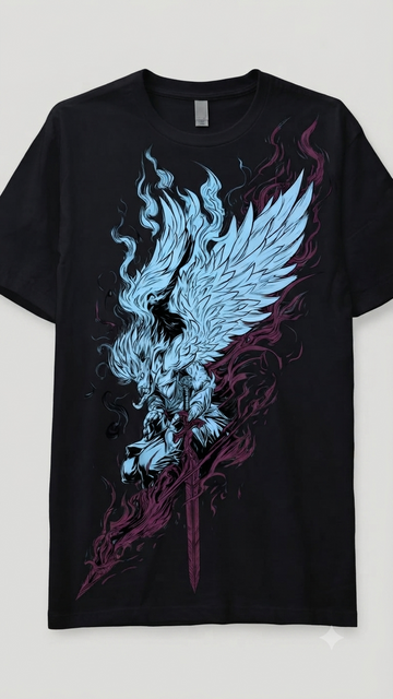 Luxxivo Fashion Fallen Valor Graphic Tee