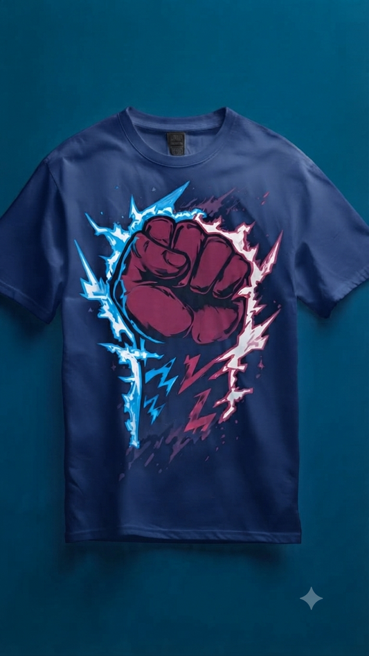 Luxxivo Fashion Unleashed Power Graphic Tee