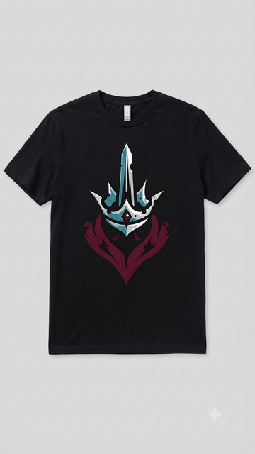 Luxxivo Fashion Royal Edge Graphic Tee