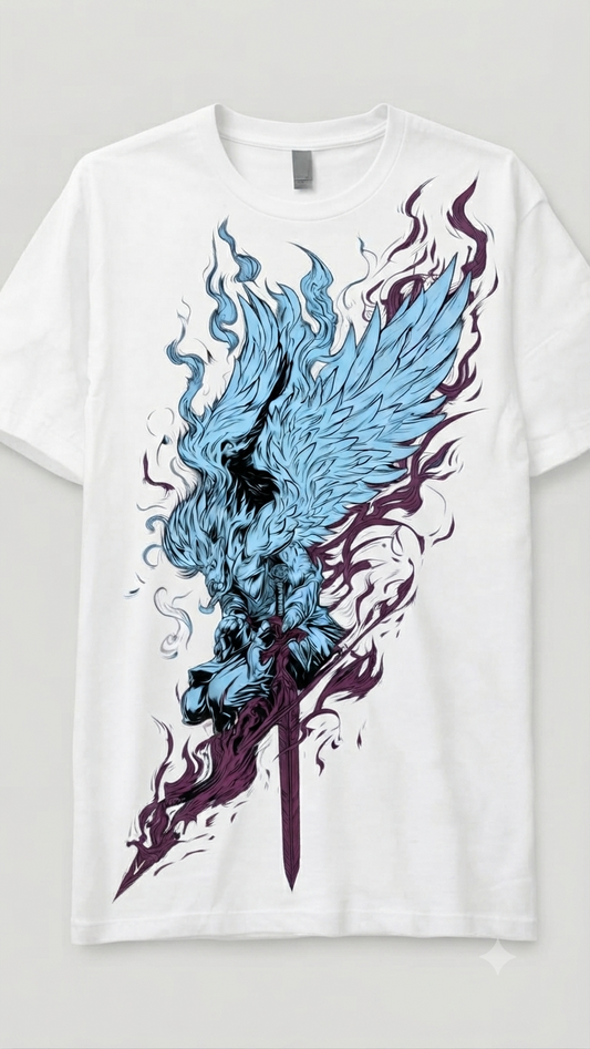 Luxxivo Fashion Fallen Valor Graphic Tee