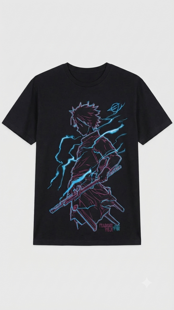 Luxxivo Fashion Cursed Energy Itadori Graphic Tee