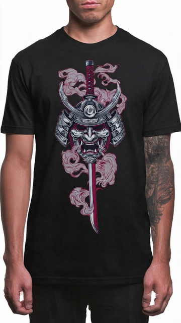 Luxxivo Fashion Ronin Spirit Graphic Tee