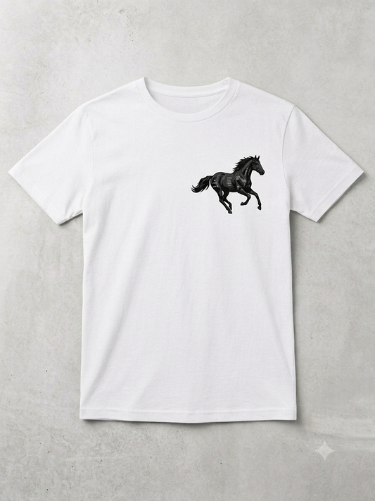 Graphic Half Sleeves Mens T-Shirt