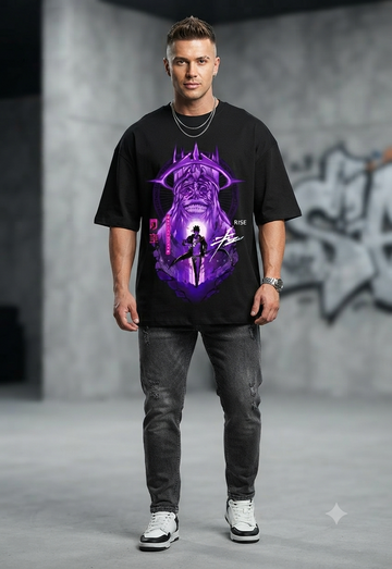 Solo Leveling Shadow Monarch Graphic T-Shirt