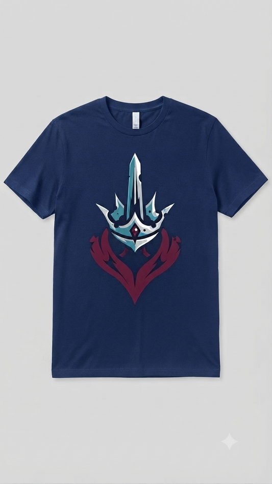Luxxivo Fashion Royal Edge Graphic Tee