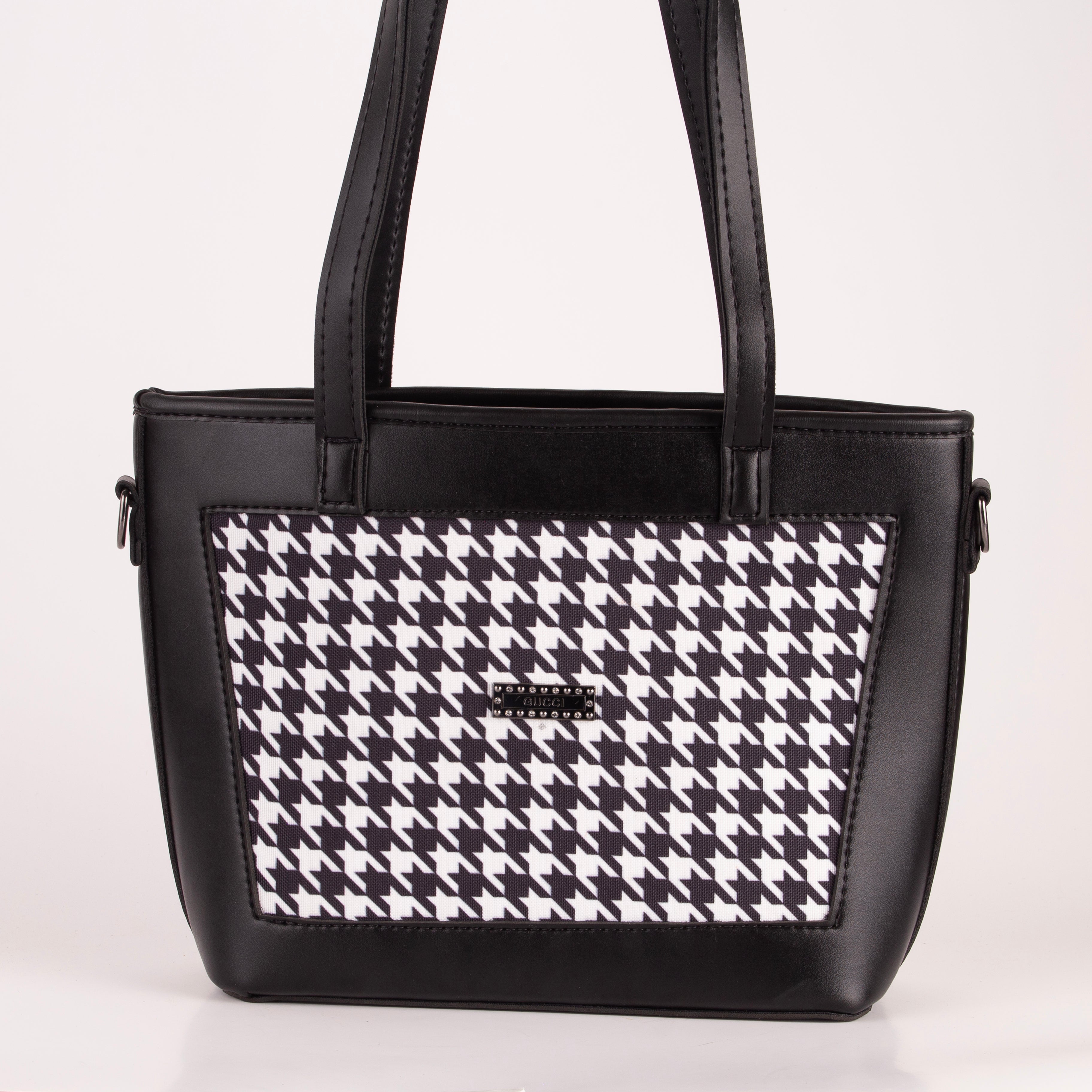 Zardozi Check Tote Bag
