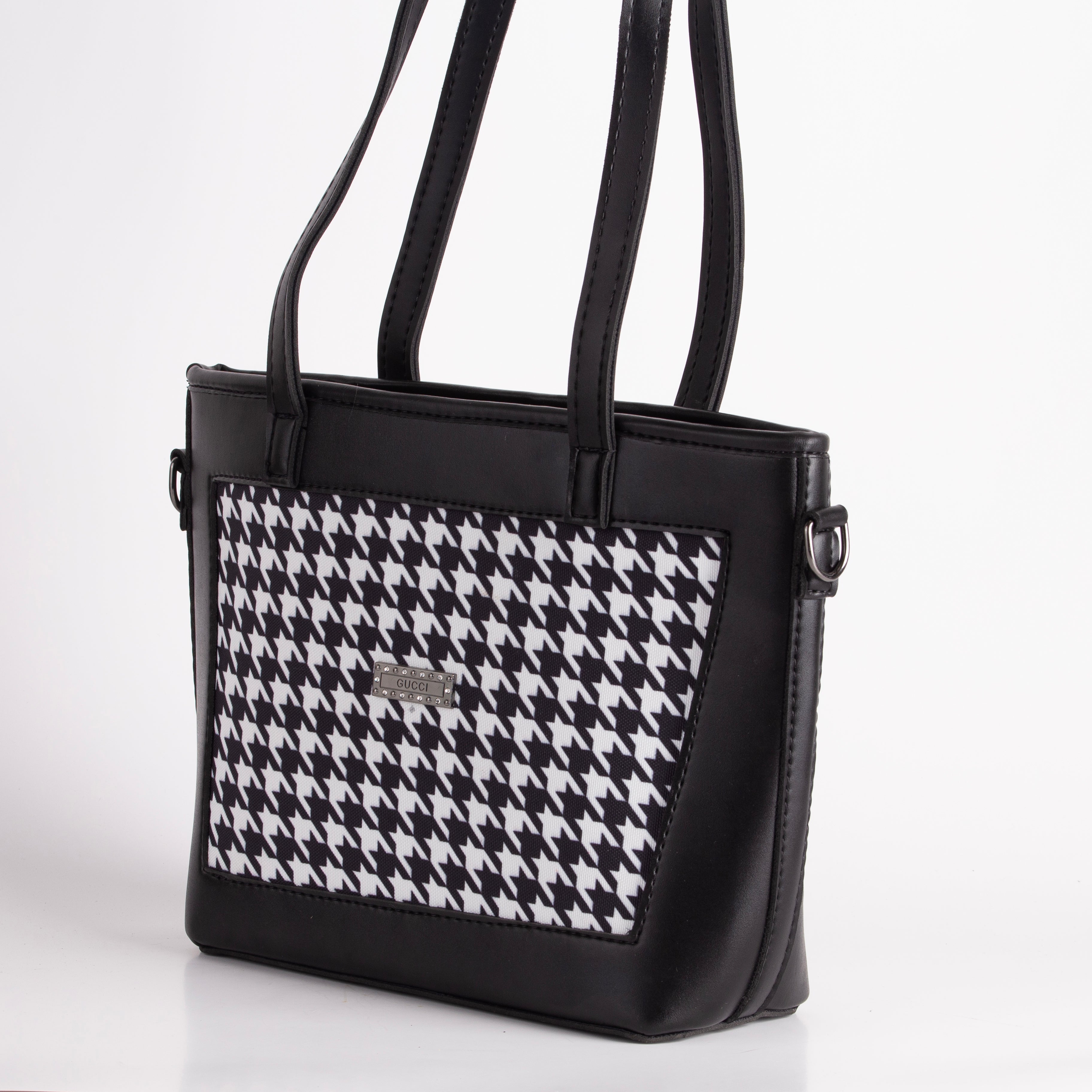 Zardozi Check Tote Bag