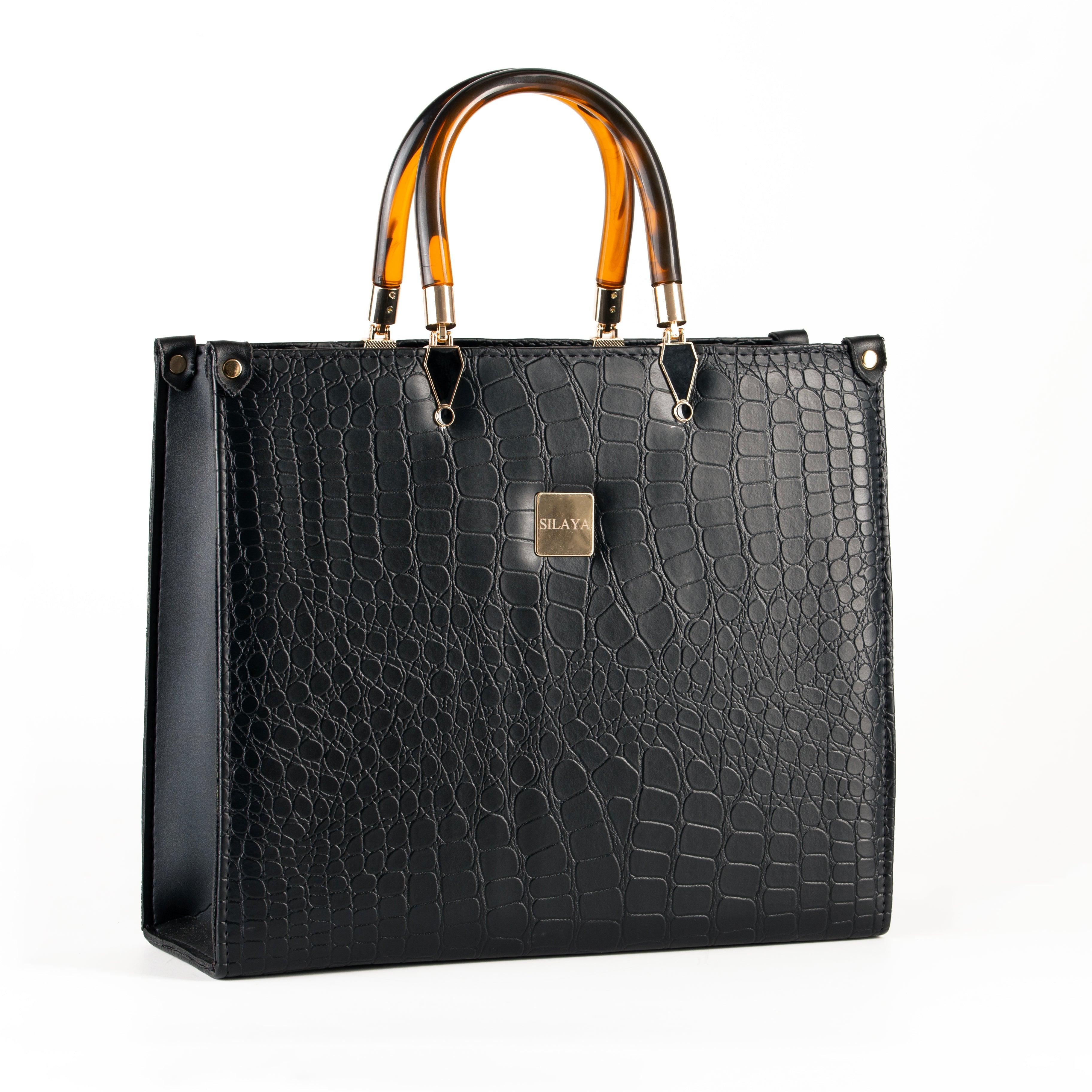 Crocello Black Tote Bag ( 3 PCS SET )