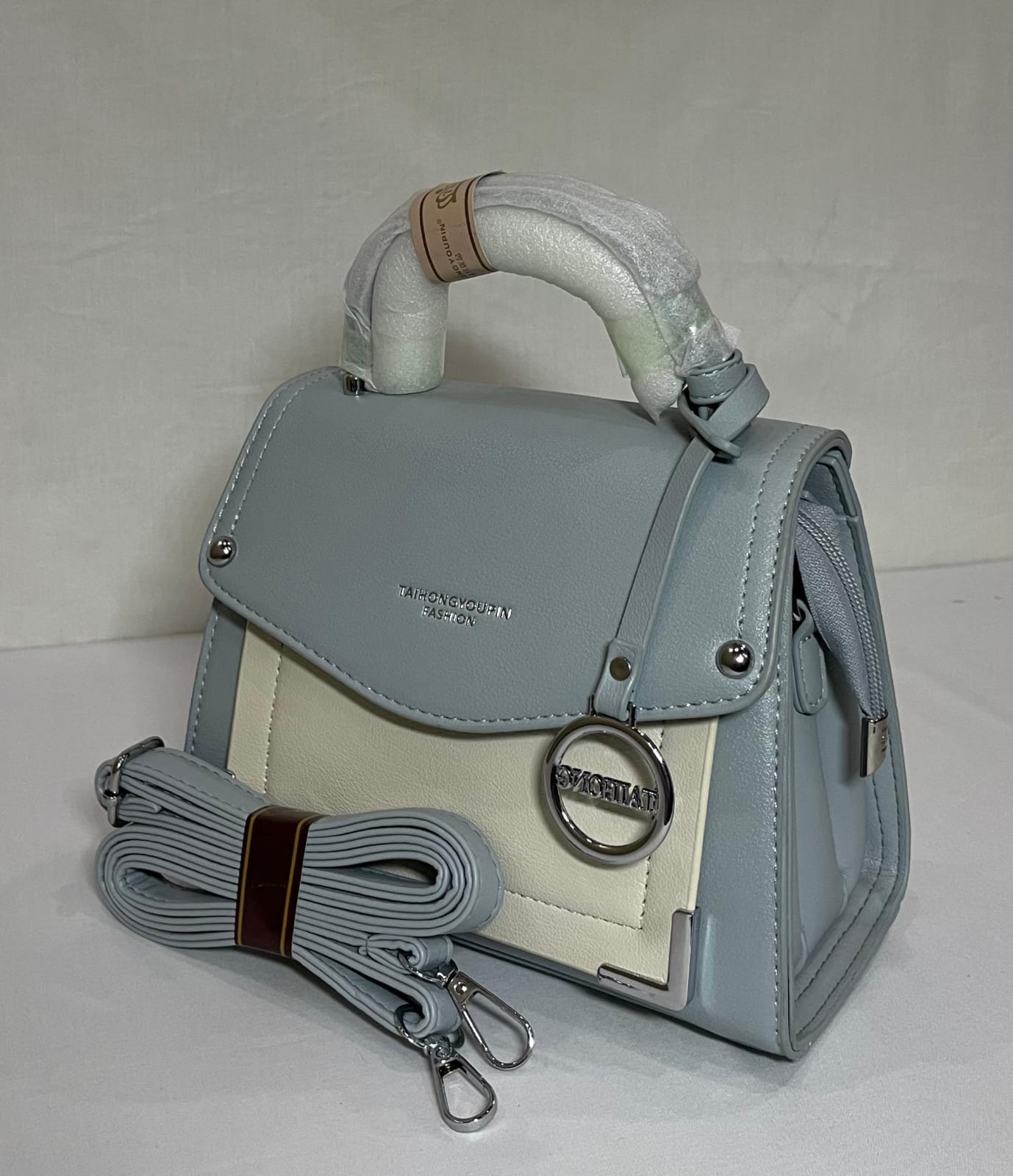 Grey Luxe Leather For Womens