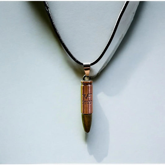 Bullet Pendant Necklace (copper) Men