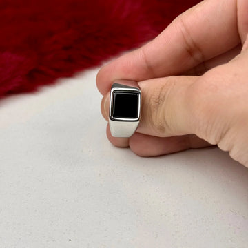 Modern Onyx Turkish ring For Men