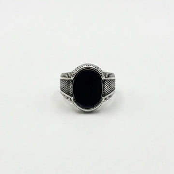 The Artisan Oval Signet Ring For Men