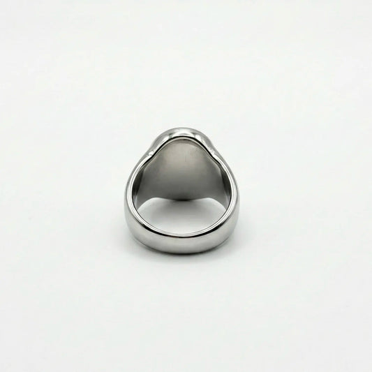 The Artisan Oval Signet Ring For Men